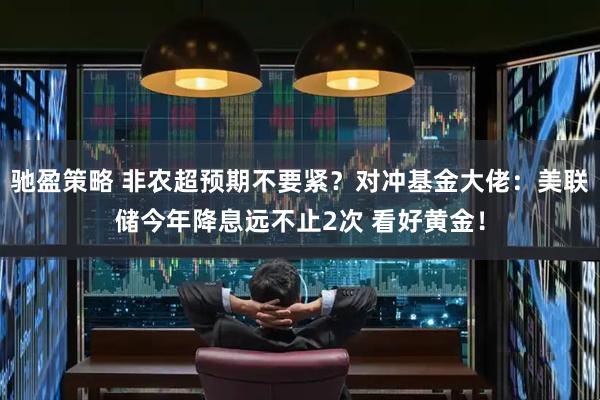 驰盈策略 非农超预期不要紧？对冲基金大佬：美联储今年降息远不止2次 看好黄金！